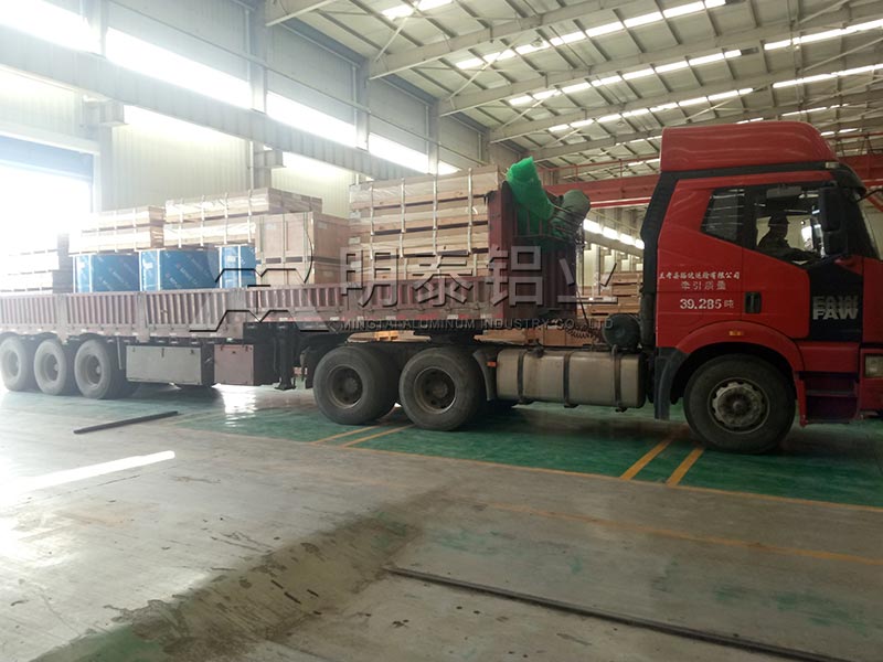 鋁合金料倉(cāng)用5083鋁板廠家包裝